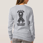 シマウマの…まれな病気を考えて下さい Tシャツ (裏面)