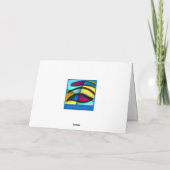 シマウマの「夢は本当カードを来ます カード (裏面)