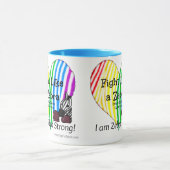 シマウマのEhlers-Danlosの認識度(マグ)のような戦い マグカップ (中央)