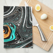 シマウマのHAkuna MatataのakunaのMatataSのギフトの最も最近のbea キッチンタオル (四つ折り)