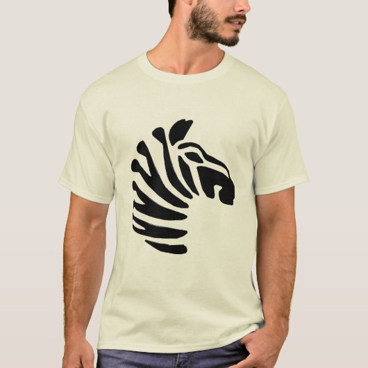 シマウマのTシャツ Tシャツ (正面)