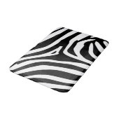 シマウマは縞で飾ります バスマット (アングル)