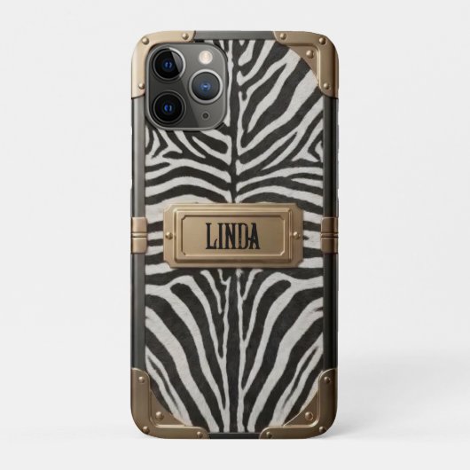 シマウマケース Case-Mate iPhoneケース (裏)