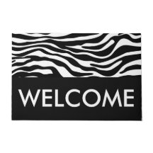 シマウマストライプなパターン黒及び白 + あなたのアイディア