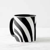 シマウマパターン倍数項目 マグカップ (正面左)