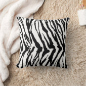 シマウマパターン クッション (ブランケット)