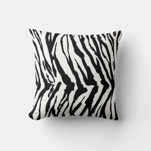 シマウマパターン クッション (正面)
