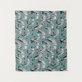 シマウマパターン タペストリー (正面)