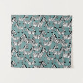 シマウマパターン タペストリー (正面(横))