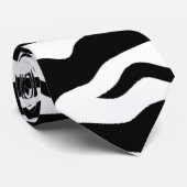 シマウマパターン ネクタイ (ロール)