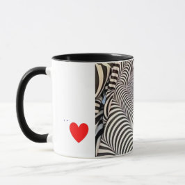 シマウマプリント コーヒーマグ マグカップ