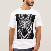 シマウママン Tシャツ (正面)