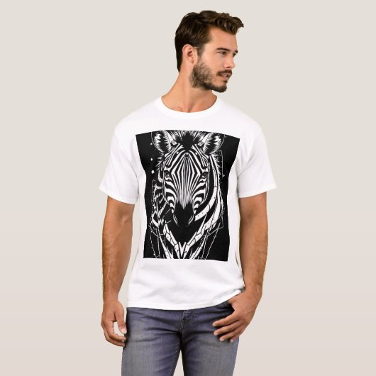 シマウママン Tシャツ (正面フル)