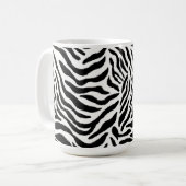 シマウマ柄マグカップ コーヒーマグカップ (正面左)