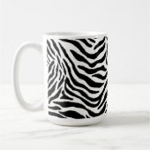 シマウマ柄マグカップ コーヒーマグカップ (左)
