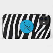 シマウマ柄モノグラムiPhone 5 カバー (裏面(横))