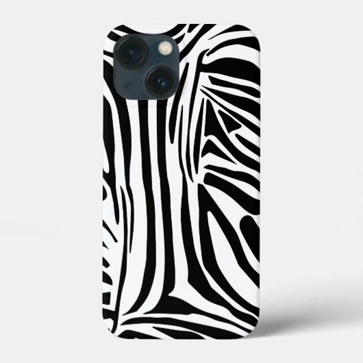 シマウマ柄 Case-Mate iPhoneケース (裏面)
