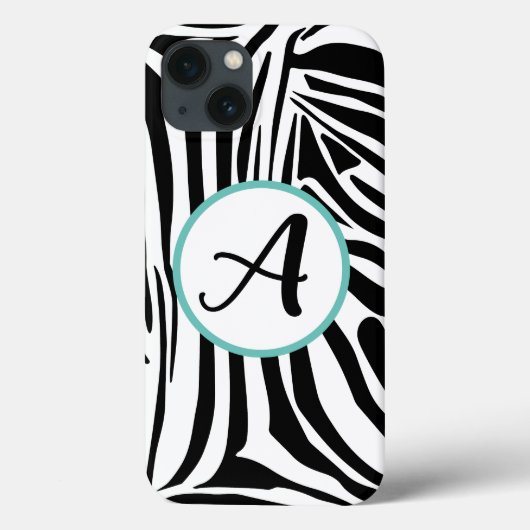 シマウマ柄 Case-Mate iPhoneケース (裏面)