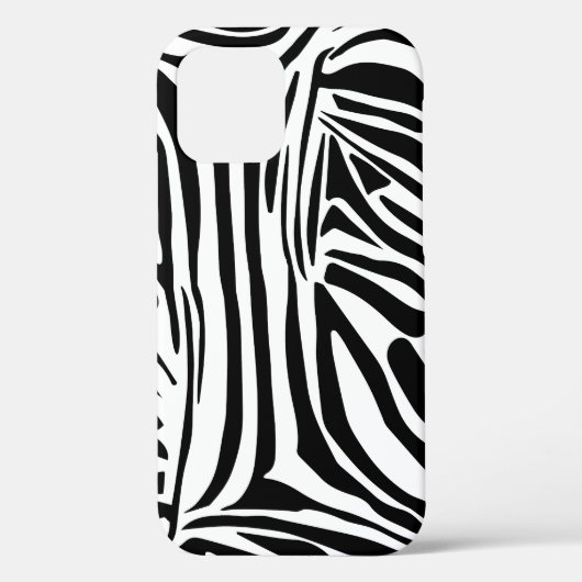 シマウマ柄 Case-Mate iPhoneケース (裏面)