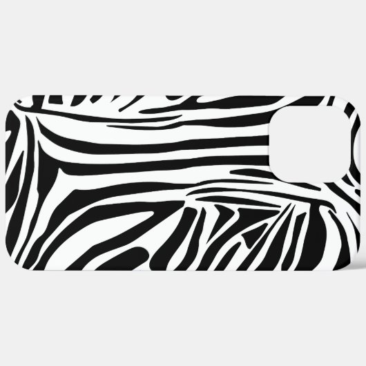 シマウマ柄 Case-Mate iPhoneケース (裏面 (横))