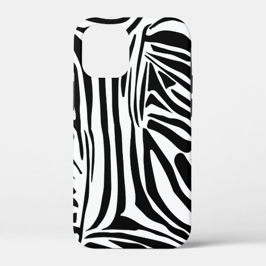 シマウマ柄 Case-Mate iPhoneケース (裏面)