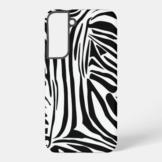 シマウマ柄 SAMSUNG GALAXYケース (裏面)