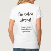 シマウマ版 Tシャツ (裏面)