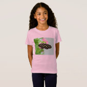 シマウマ蝶 Tシャツ (正面フル)