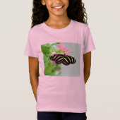 シマウマ蝶 Tシャツ (正面)