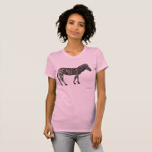 シマウマ7 Tシャツ (正面フル)