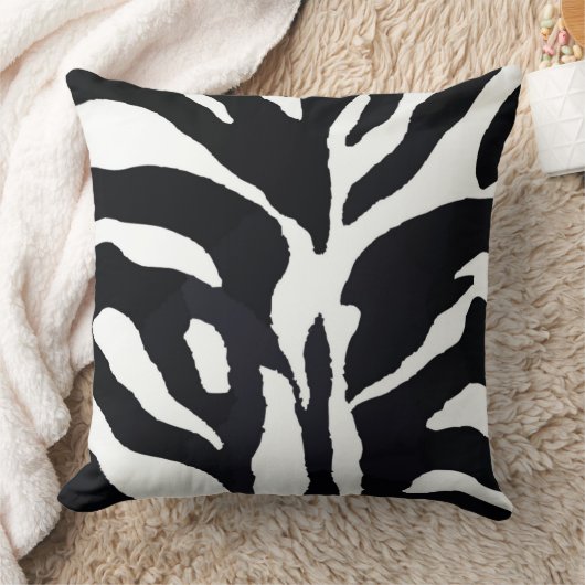 シマウマ クッション (ブランケット)