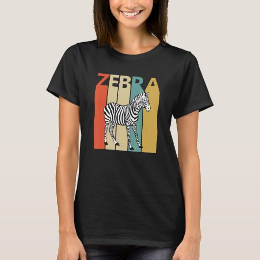 シマウマ コスチューム まだら馬 Tシャツ (正面)