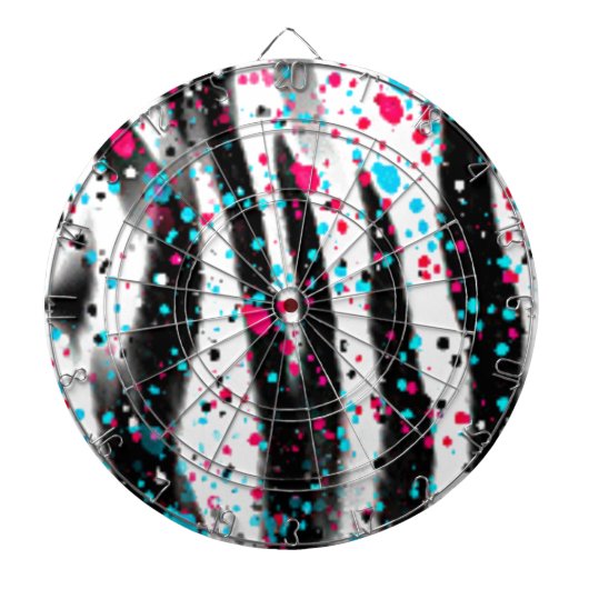 シマウマ ダーツボード (正面)