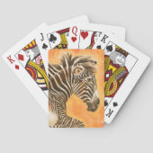 シマウマ トランプ (裏面)