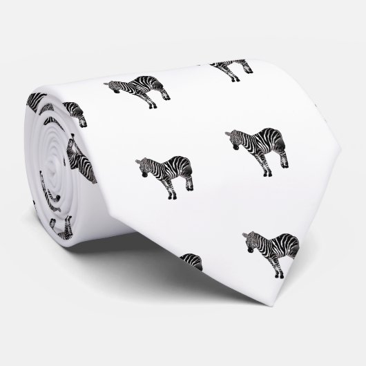 シマウマ ネクタイ (ロール)