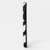 シマウマ ブラック ホワイト Case-Mate iPhoneケース (裏面/左)