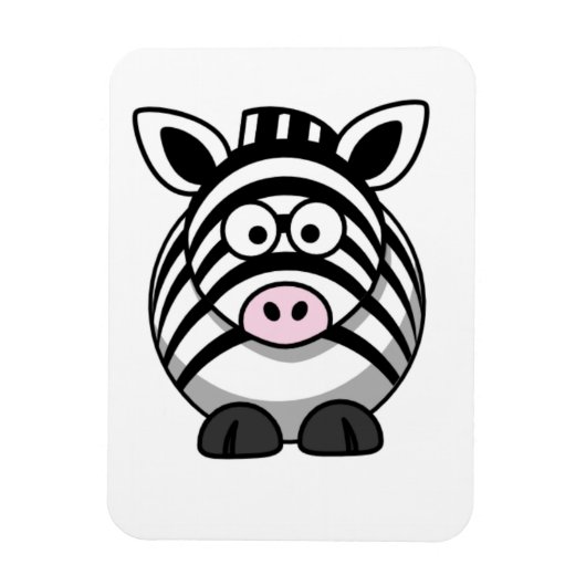 シマウマ マグネット (縦)