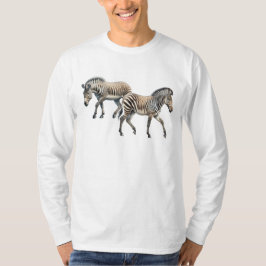 シマウマ ロングTシャツ Tシャツ