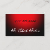 シマウマ 名刺 (裏面)