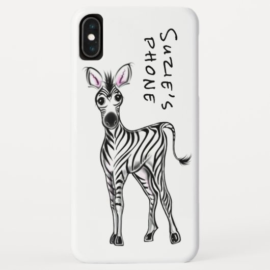 シマウマ Case-Mate iPhoneケース (裏面)