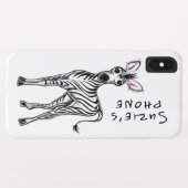 シマウマ Case-Mate iPhoneケース (裏面(横))