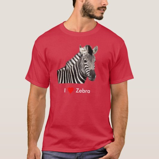 シマウマ Tシャツ (正面)