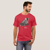 シマウマ Tシャツ (正面フル)