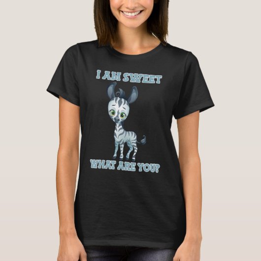 シマウマ Tシャツ (正面)