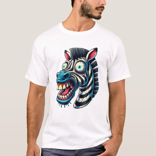 シマウマ Tシャツ (正面)
