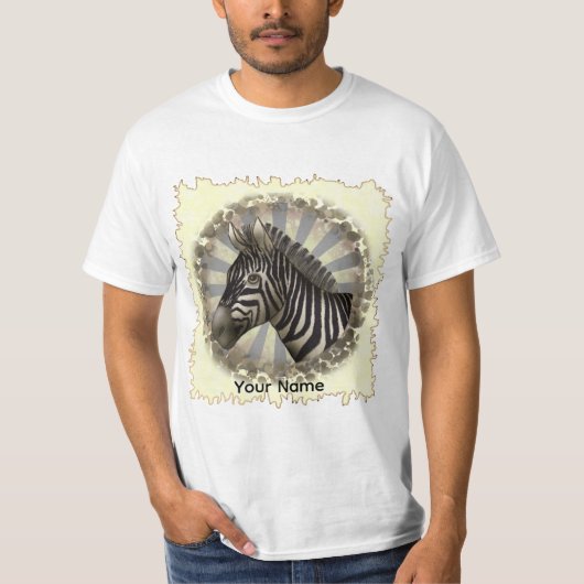 シマウマ Tシャツ (正面)