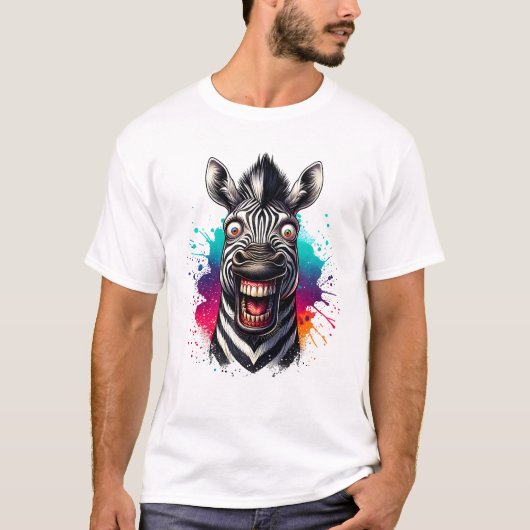 シマウマ Tシャツ (正面)