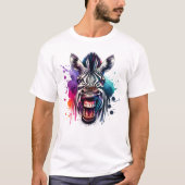 シマウマ Tシャツ (正面)