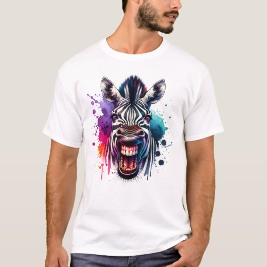 シマウマ Tシャツ (正面)
