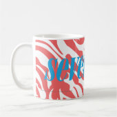 シマウマLtPink コーヒーマグカップ (左)